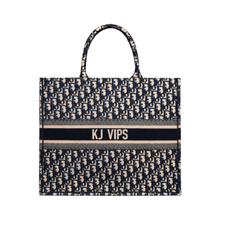 Personalización Book Tote Dior